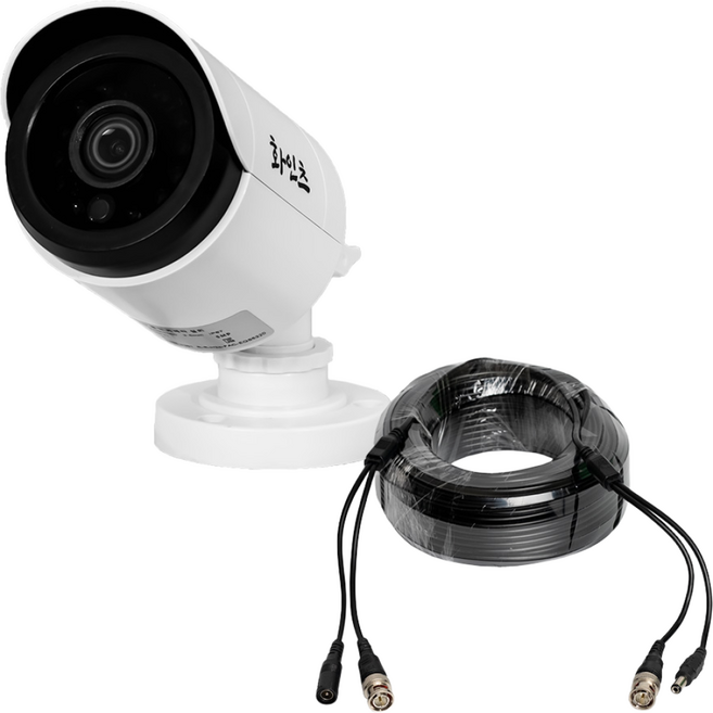화인츠 200만화소 실외CCTV 카메라케이블 패키지 AHD전용케이블 FAC-EQS5320패키지, 10m, 1개, EQS5320