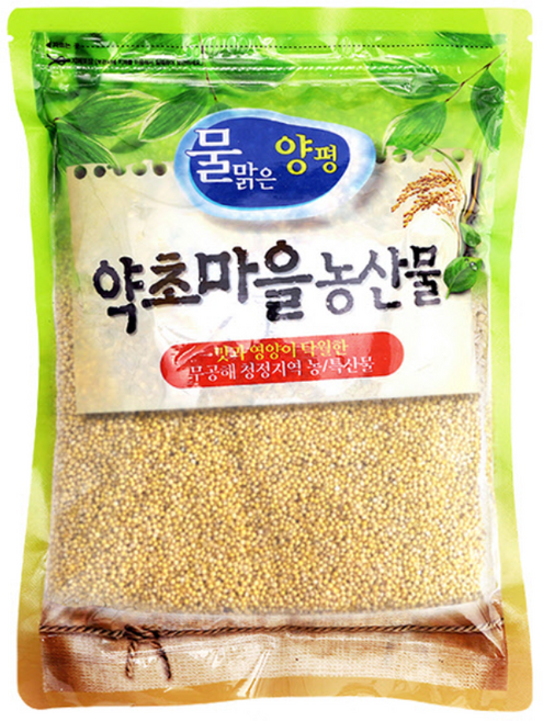 2025년산 햇곡 국산 찰기장 1kg, 1개, 600g