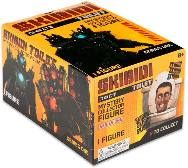 스키비디토일렛 미스터리 컬렉터 피규어 1개 (랜덤발송)