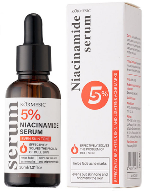 나이아신아마이드 5% 페이스 세럼 모공 개선 보습 여드름 흉터 감소, 1개, 30ml