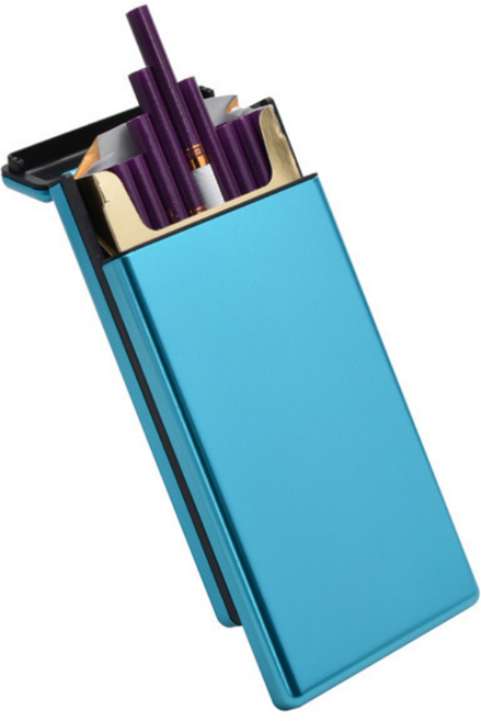 베베어스 프리미엄 슬라이딩 메탈 담배케이스 슬림형 담배파우치 담배갑 파우치 담배꽁초케이스 밀어서여는케이스