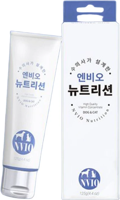 엔비오 뉴트리션 반려동물 강아지 고양이 멀티영양제, 1개, 125g, 스트레스완화/안정/집중력관리 - 쿠팡