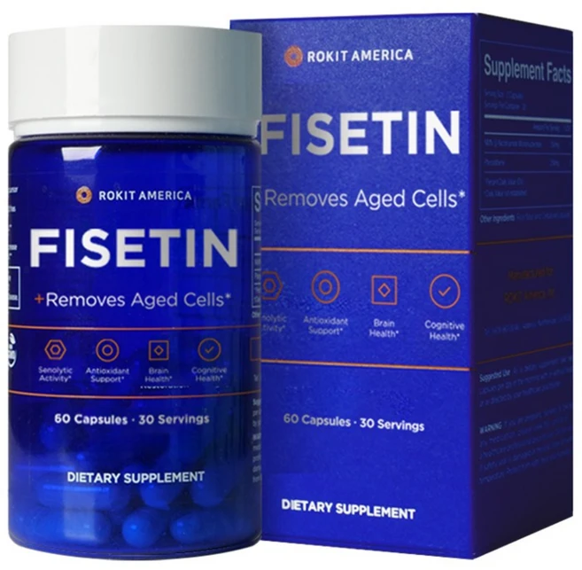 로킷헬스케어 Fisetin 캡슐, 1개, 60정 - 쿠팡