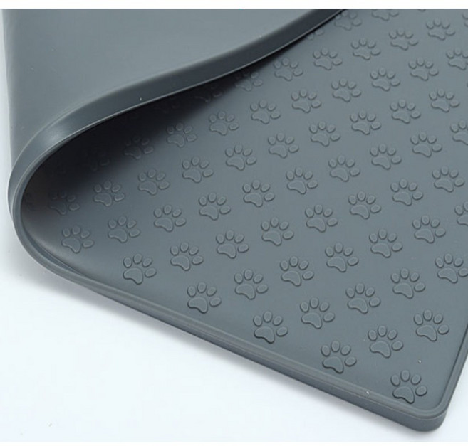 휴템 실리콘 배변판 반려동물 강아지 애견 배변 매트, 특대형 - 그레이, 1개