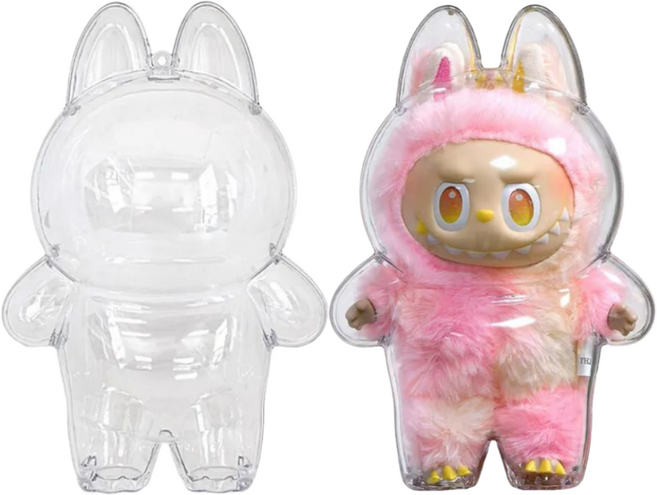 로르블랑 고투명 라부부 고급 케이스 팝마트 보호커버 1세대 3새대 호환, 1개