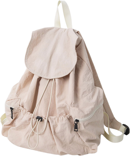 호잇 백팩 기저귀가방 초경량 대용량 방수, 아이보리