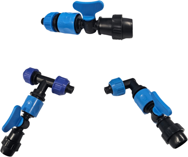 원터치 분수호스밸브4cm+물호스16mm 연결부속 가정용물호스 상인농자재, 원터치분수4cm+믈호스16mm(T자), 1개