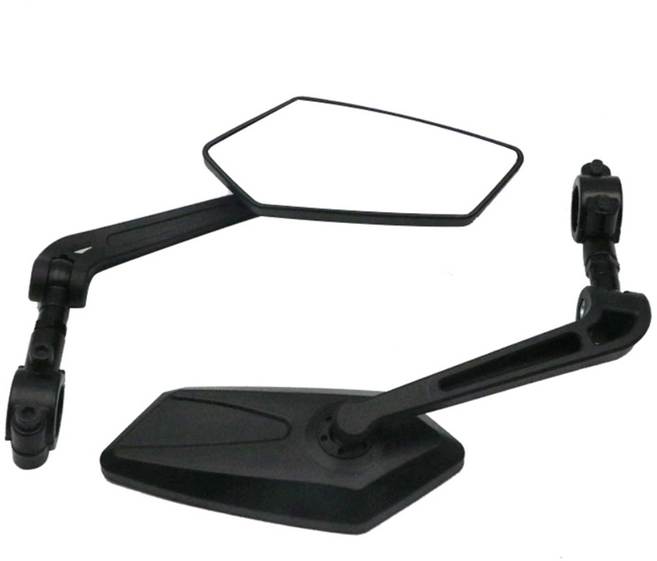 락모터스 자전거 클램프 백미러 좌우따로 후사경 안전거울 후미경 로드 바엔드, 클램프백미러(우측)1324097 21, 1개