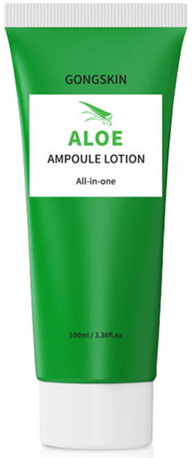 공스킨 알로에 앰플 올인원 로션, 100ml, 8개