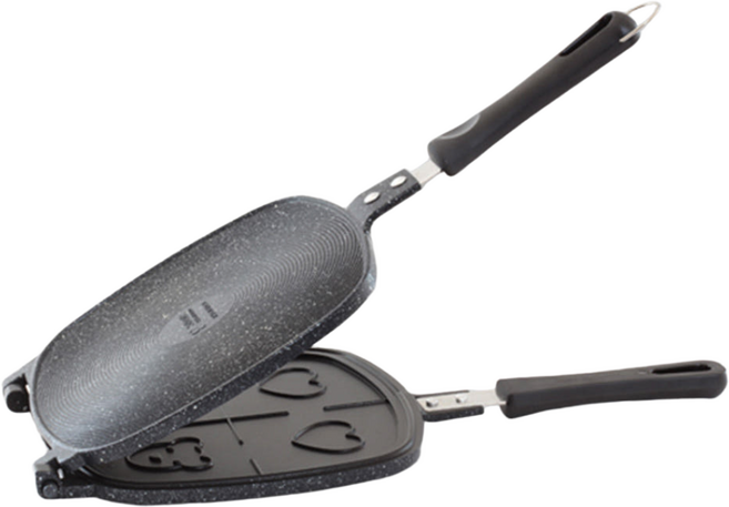 키친아트 가마솥 누룽지팬 양면팬 다용도 누름팬, 1개, 23cm