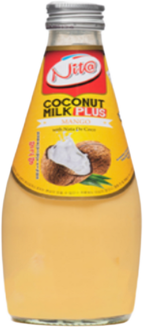 니타 코코넛밀크 플러스 망고, 290ml, 4개