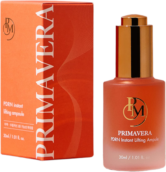 소녀로 돌아갈 시간 프리마베라 인스턴트 리프팅 앰플 연어 DNA PDRN 소녀앰플, 30ml, 2개