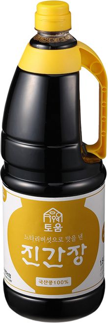 지평농협 국내산 토움 한식 진간장 900ml 1.8L, 1개