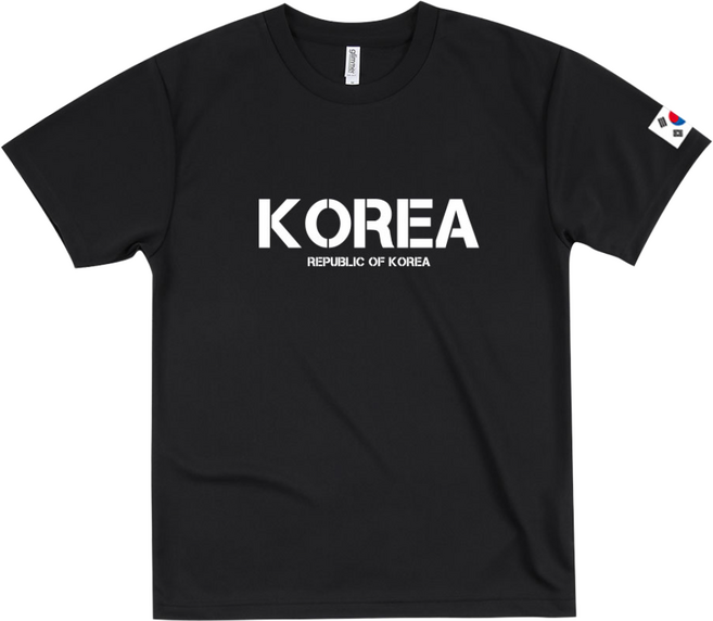 2025년 NEW KOREA 남여공용 대한민국 코리아 4종디자인 기능성 쿨론 반팔티