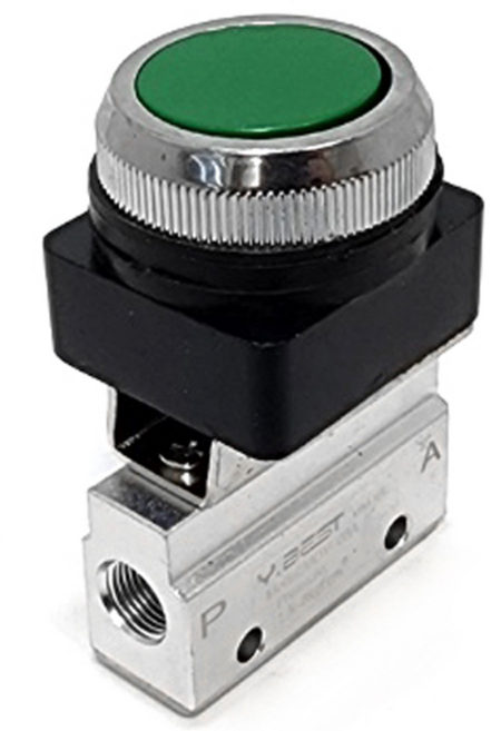 피팅 에어 기계식 공압 스위치 밸브 MOV-03A-G 온오프 버튼 실린더 호스 긴급, PT410.선택 -공압스위치 MOV-03A-G, 1개