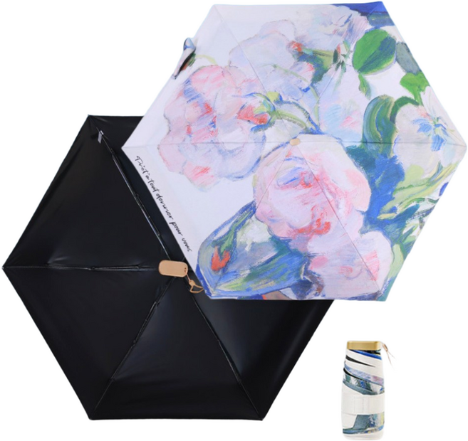 [간편휴대] 페로키 우양산 미니 초경량 자외선차단 암막