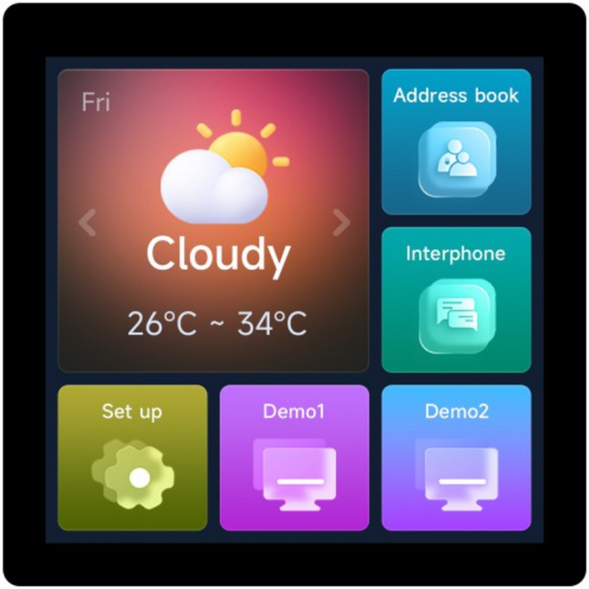 ESP32 S3 Touch LCD4 4인치 WAVESHARE 개발보드