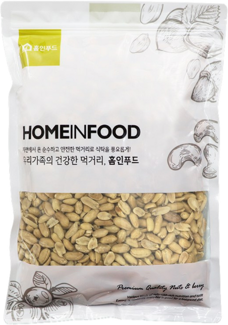 홈인푸드 튀김땅콩, 1kg, 1개