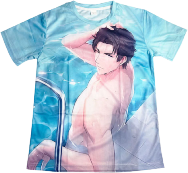 리빙릿 꽃미남 집사 티셔츠 오타쿠 오덕 애니 반팔 씹덕 옷 병맛 선물