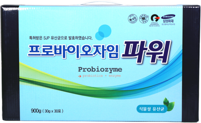 프로바이오자임 파워 유산균 누가의원 김태균 한 끼 식사 대용 30포, 3박스, 900g
