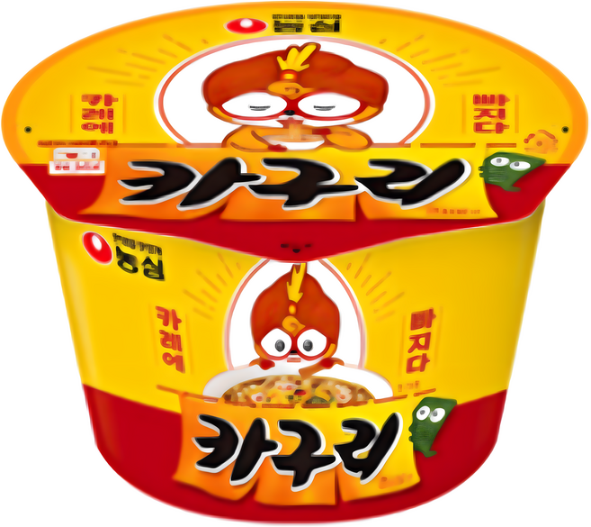 농심 카구리 큰사발면 103g, 5개