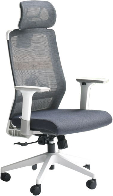 오토노스 친환경 메쉬 책상의자 사무용 컴퓨터 의자 C350N A 타입, 파스텔그레이