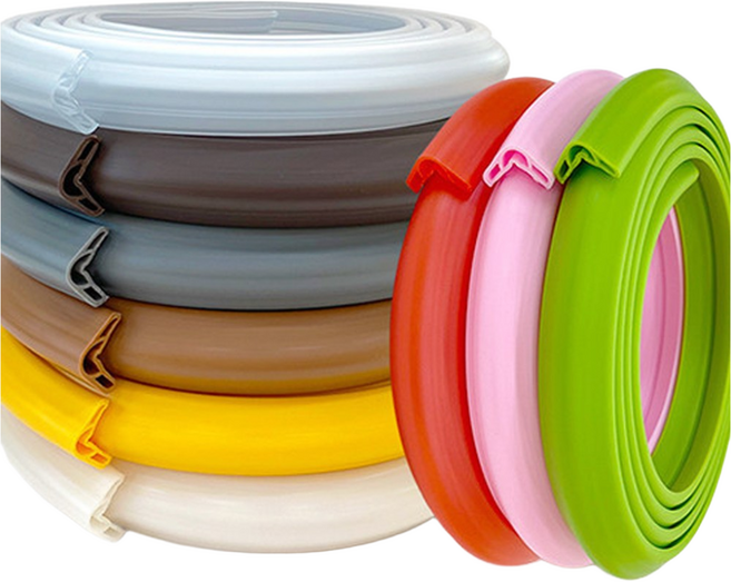 에어쿠션 모서리보호대 대형, 1개, 투명