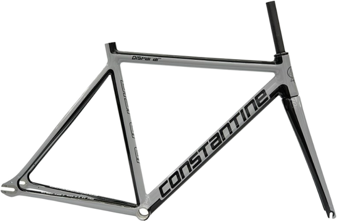 2025 콘스탄틴 디스페랄 프레임셋 픽시 자전거 프렘셋 단품, 그레이 블랙, 1개