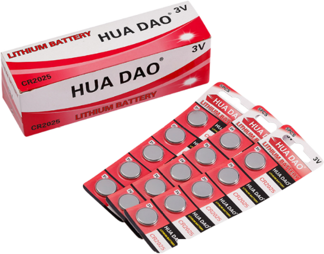 홈프로 코인 단추 리튬 건전지 cr2025, 10개, 5개입