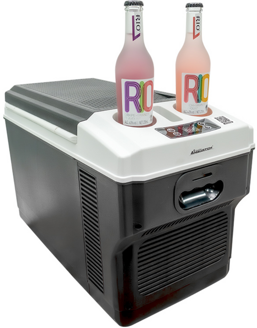 安伯特 酷樂半導體行動冰箱 一年保固 露營/移動/車用冰箱, 黑, 23L