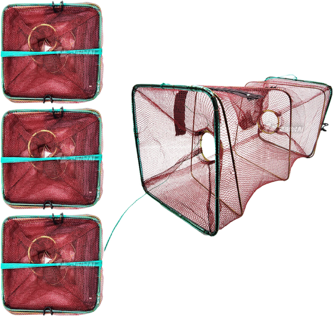 고씨낚시 DM 사각 물고기 포획망 3개 새우망 통발 피라미 미꾸라지 계곡 그물 망