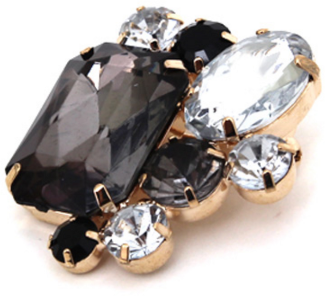 크리스크라운 헤리티지 몬드 브로치