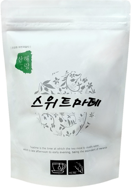 산해랑 믹싱티 블렌딩 스위트마테, 100g, 1개입, 1개, 100g