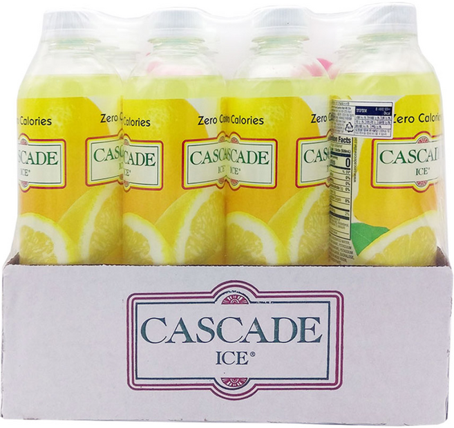 캐스케이드 스파클링 레모네이드, 509ml, 12개