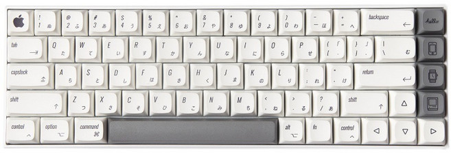 [스마트박스]기계식 키보드 한글 키캡 미니멀리스트 XDA 심플 스타일 61 64 68 84 87 98 104 독거미 키보드 앱코 키보드 등 적용 가능 PBT 열승화, 화이트, 127키