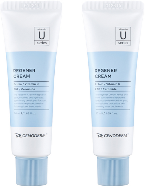 병원전용제품 제노덤 리제너 크림 세라마이드 10000ppm 엑토인 강력보습, 50ml, 2개