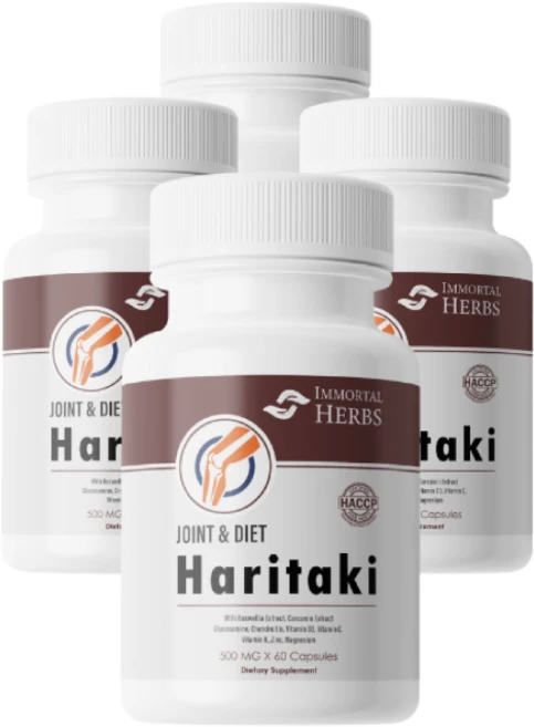 Immortal Herbs 관절 연골 캡슐 프리미엄 가자 추출물과 보스웰리아 커큐민 글루코사민 콘드로이틴 1000mg 캡슐, 60정, 4개 - 쿠팡