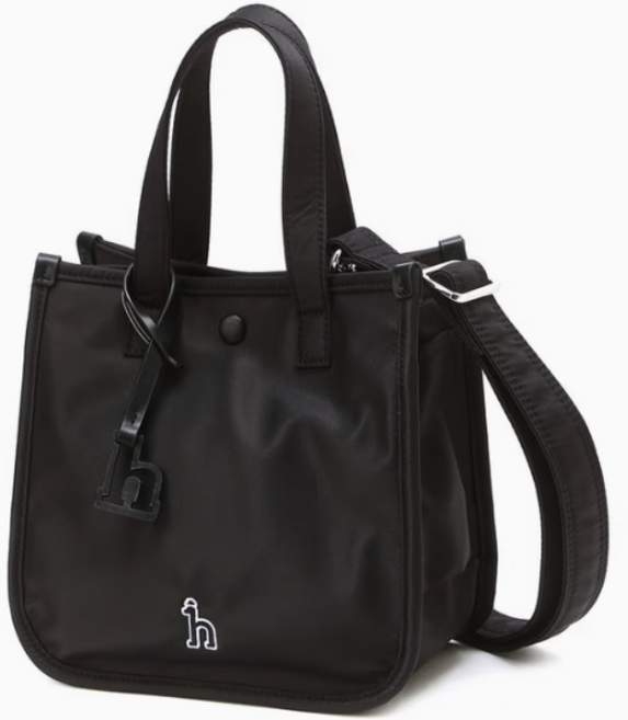 헤지스 아이코닉 나일론 미니백