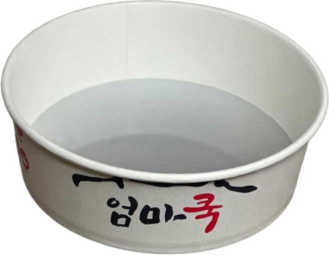 한강라면 라면조리기 IH5000 즉석라면조리기 자판기라면 라면끓이는 기계 뽀글이 무인라면 라면용기 일회용종이용기, 6 종이용기 원형 (300개)