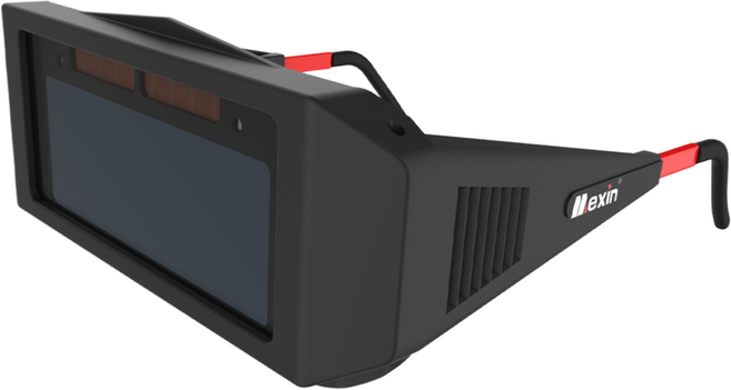 맥신 용접 자동차광안경 태양열 용접고글 LYG-200, 1개, 블랙