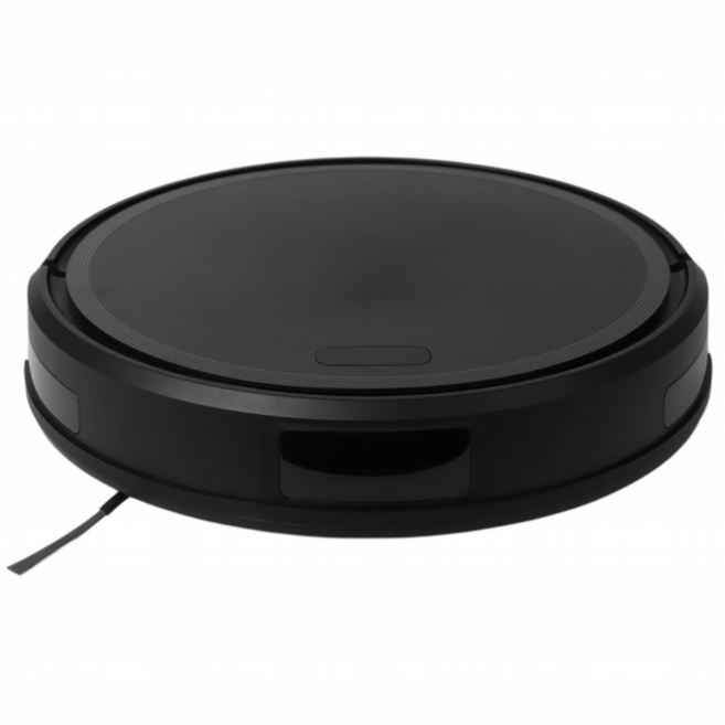 T105 물걸레 겸용 로봇 청소기 15000Pa 강력흡입 자동충전 스마트 APP 제어 저소음, 블랙