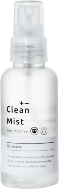 [닥터세니클] 무알콜 저자극 아기 외출 손 장난감 소독 닥터세니클 클린 미스트 60mL, 1개