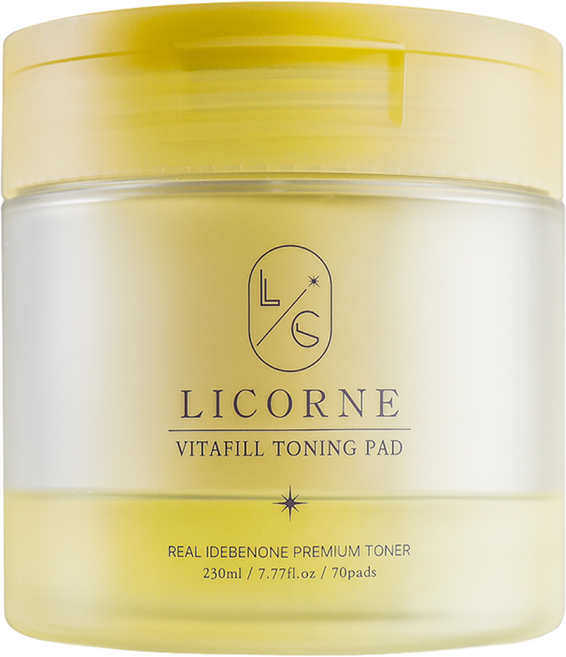 모공패드 얼굴각질패드 비타 화잘먹패드 각질제거 토닝패드 토너패드, 1박스, 230ml