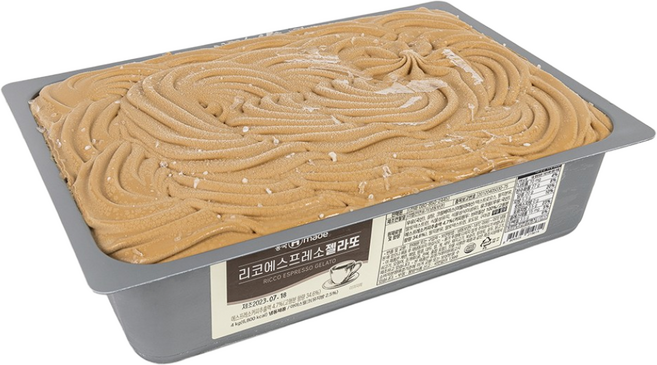 흥국 리코 에스프레소 젤라또 4kg 카페 업소용 커피 아이스크림, 1개, 4L