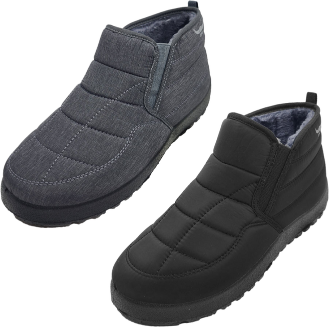 BFL 발편한 남성 방한화 여성 겨울 털 패딩 신발 2201