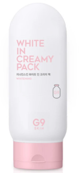 지나인스킨 화이트 인 크리미 팩, 200g, 1개 - 쿠팡