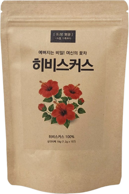 착한농부 여신의꽃차 티백차 히비스커스차, 1개, 20개입, 1.2g, 1.2g