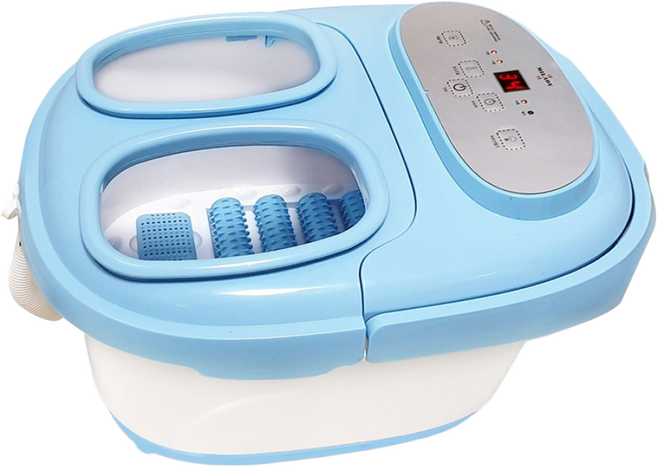 밀라디 버블스파 적외선 족욕기 세밀한 온도조절 지압 롤러 힐링타임 버블마사지 족탕기 각탕기, MLD-FS2023