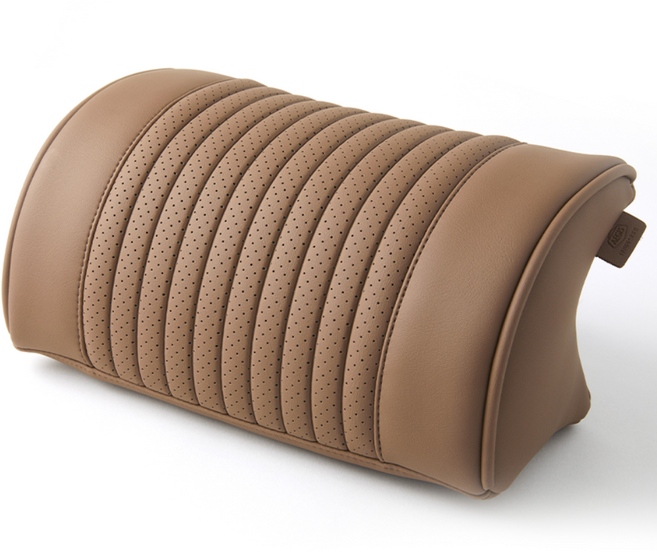 이지스 현대 그랜저 GN7 전용 목쿠션, 1개, 브라운 캘리그라피