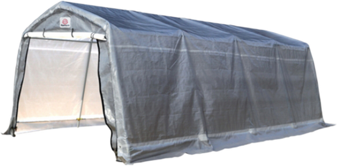 호레움 다용도 조립식천막창고 대형 차고 캐노피 쉘터 천막 3M x 6M